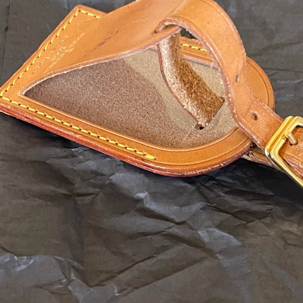 LOUIS VUITTON LUGGAGE TAG - Picture 4 of 7